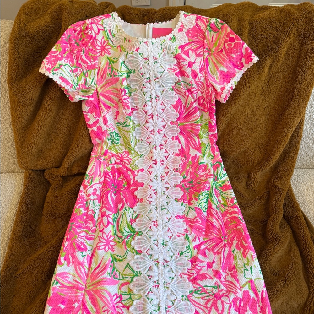 Lilly Pulitzer Sz 4 Shift Dress - VGUC